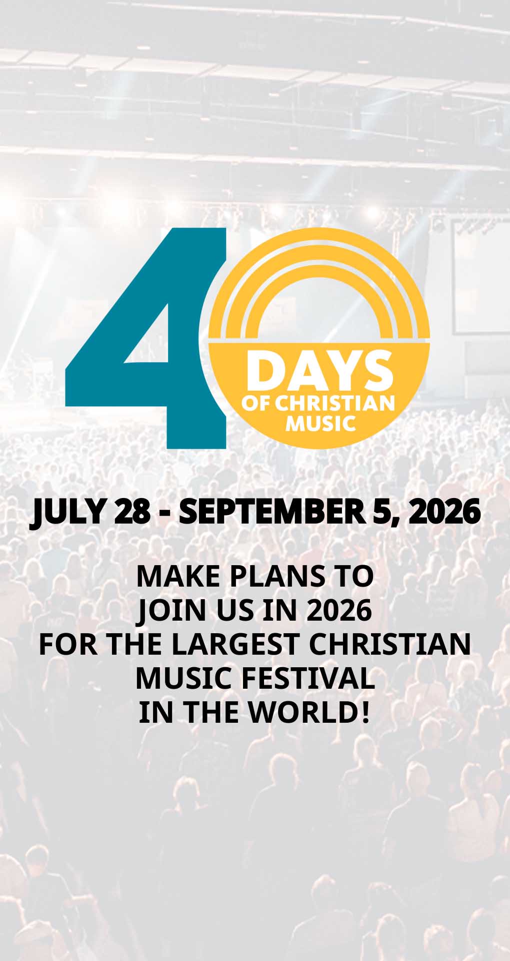 40 Days Of Christian Music